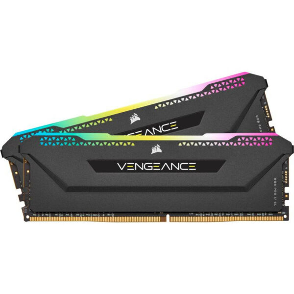 CORSAIR Vengeance RGB PRO SL - DDR4 - kit - 32 Go: 2 x 16 Go - DIMM 288 broches - 3600 MHz / PC4-28800 - mémoire sans tampon – Image 5