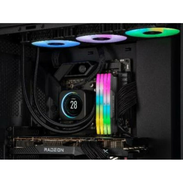 Corsair Vengeance RGB CMH32GX5M2B5600Z40 RAM 32 Go 2 x 16 Go DDR5 5600 MHz – Image 3
