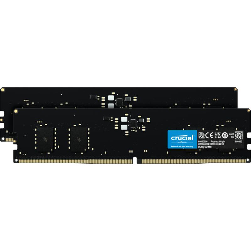 Crucial CT2K8G48C40U5 RAM 16 Go 2 x 8 Go DDR5 4800 MHz