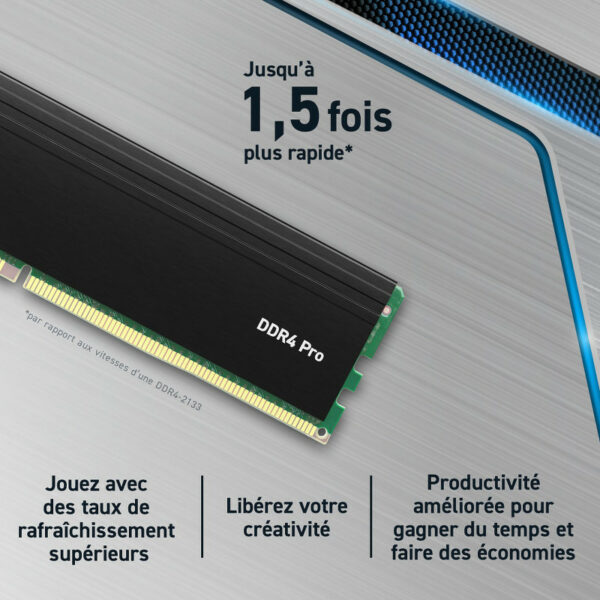 CRUCIAL PRO 32G (1x32G) DDR4-3200 Tray Gaming *CP32G4DFRA32AT – Image 3