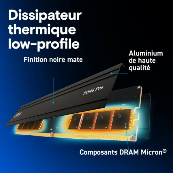 CRUCIAL PRO DIMM 128G (2x64G) DDR5-5600 – Image 4
