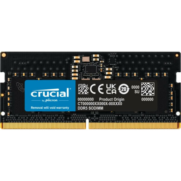 CRUCIAL SODIMM 8G (1x8G) DDR5-5600 *CT8G56C46S5