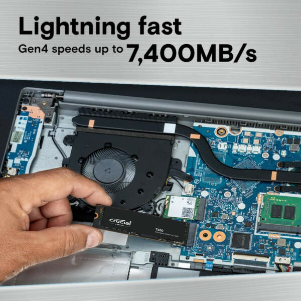 Crucial T500 M.2 2 To PCI Express 4.0 3D TLC NAND NVMe – Image 2