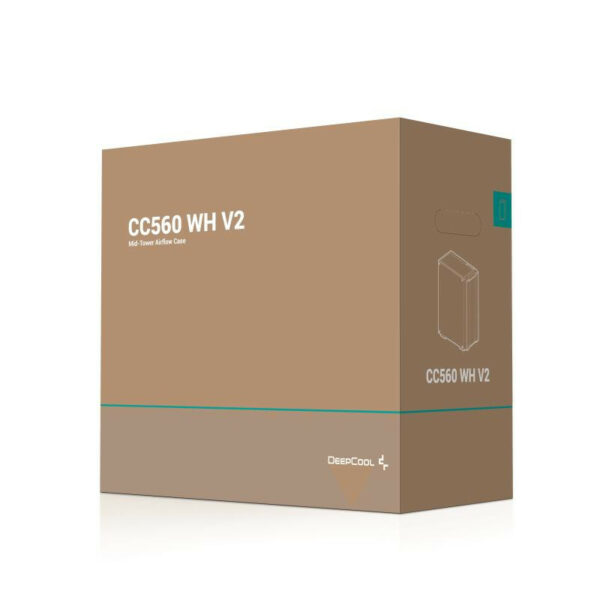 DeepCool CC560 WH V2 Mid Tower Blanc – Image 11