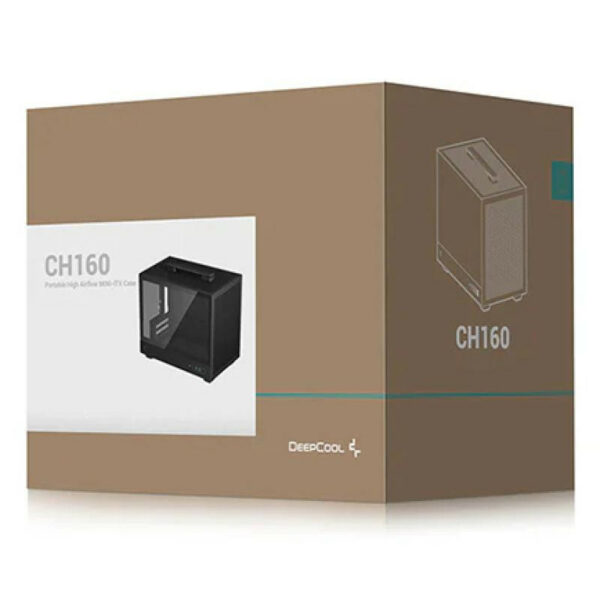 DeepCool CH160 Small Form Factor (SFF) Noir – Image 6