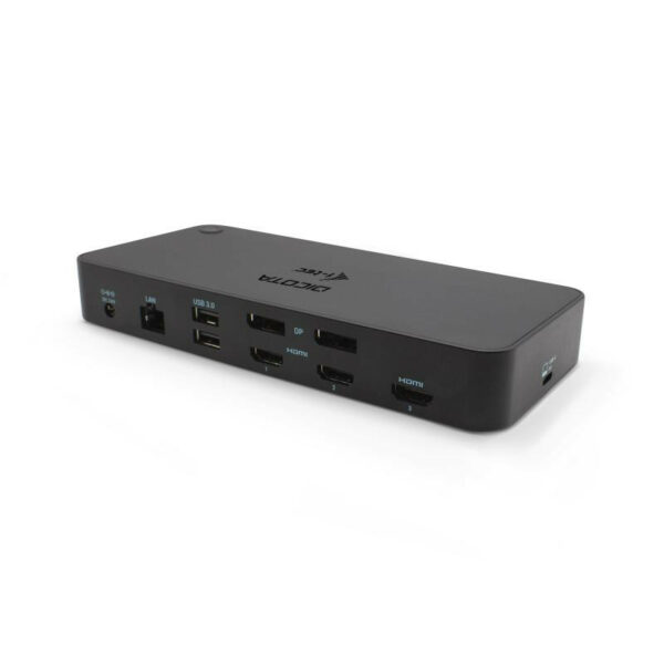 DICOTA D31951 station d'accueil Avec fil USB Type-C Noir – Image 2