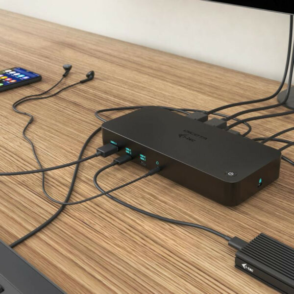 DICOTA D31951 station d'accueil Avec fil USB Type-C Noir – Image 4