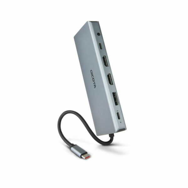 DICOTA D32065 hub & concentrateur USB 3.2 Gen 1 (3.1 Gen 1) Type-C Argent – Image 3