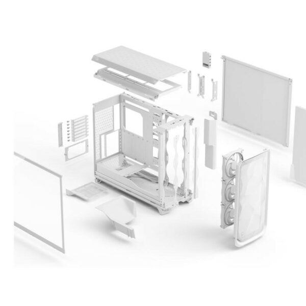 FRACTAL Meshify 3 XL Ambience Pro RGB White TG Clear Tint – Image 14