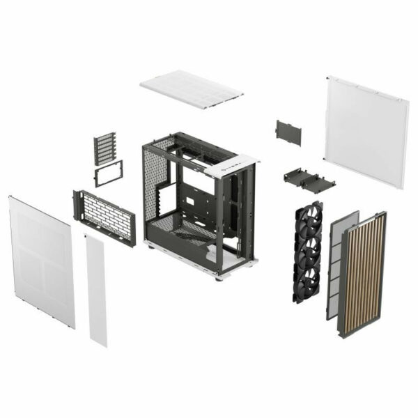 Fractal Design FD-C-NOR1X-03 unité centrale Mid Tower Blanc – Image 17