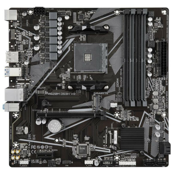 Gigabyte Carte mère A520M DS3H V2 – Image 2