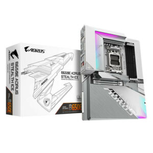 GIGABYTE B650E AORUS STEALTH ICE - Prend en charge les processeurs