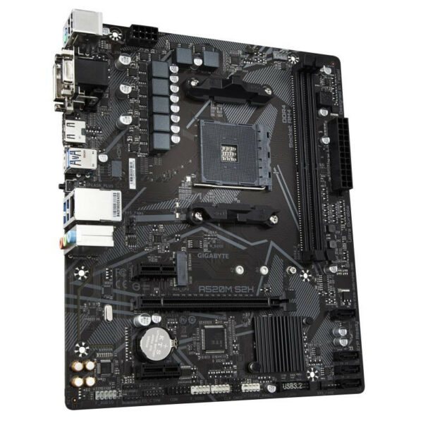 Gigabyte Carte mère A520M S2H - Prend en charge les processeurs – Image 3
