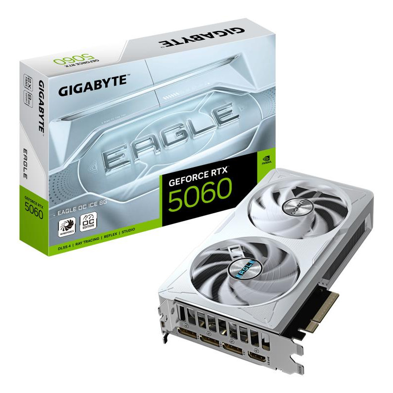 GIGABYTE RTX 5060 EAGLEOC ICE-8GD