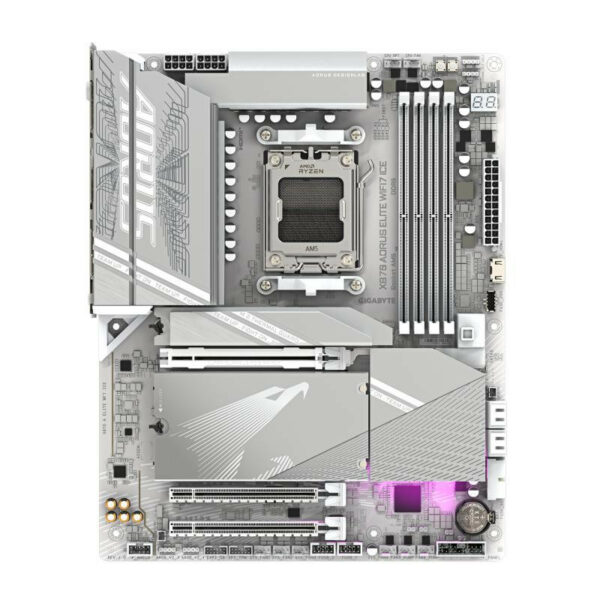 GIGABYTE Carte mère X870 A ELITE WF7 ICE - Prend en charge les processeurs – Image 2