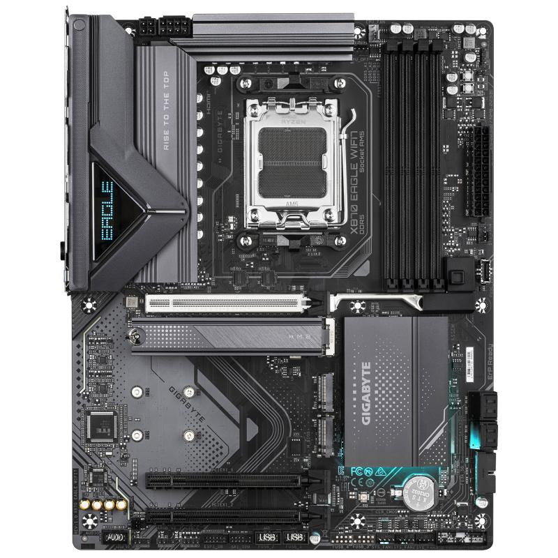 GIGABYTE Carte Mère X870 EAGLE WIFI7 - Prend en charge les processeurs