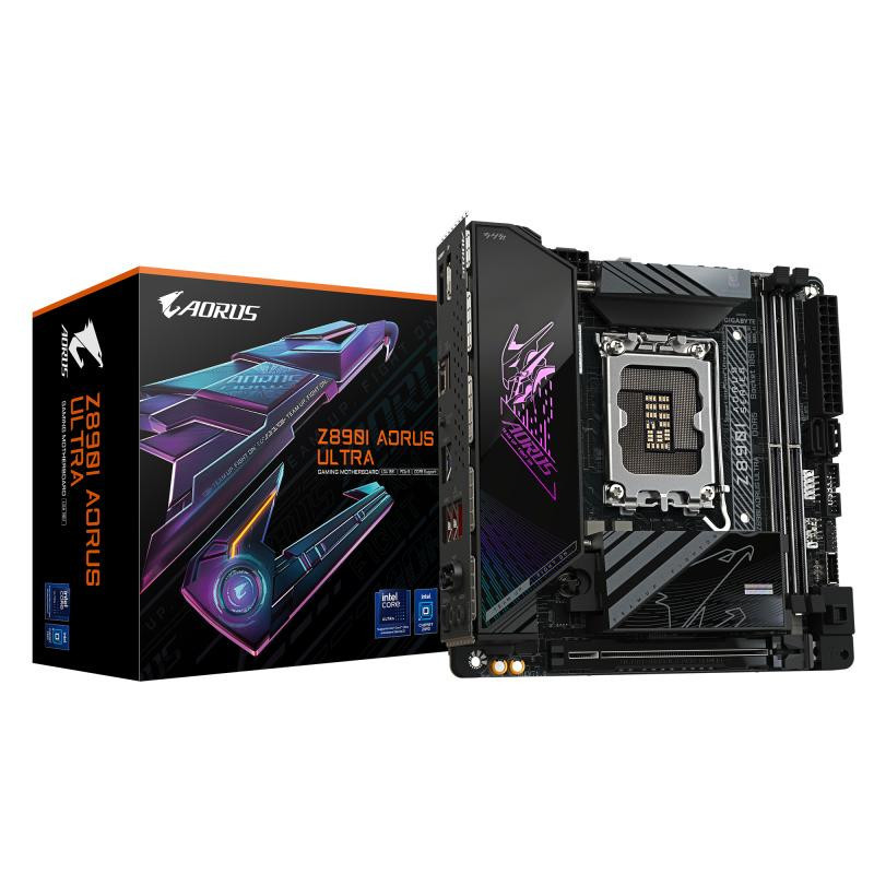 GIGABYTE Carte mère Z890I AORUS ULTRA - Prend en charge les processeurs