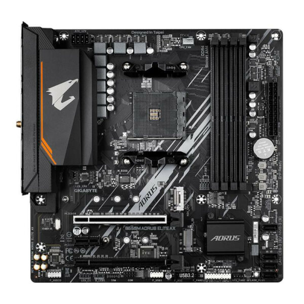 GIGABYTE B550M AORUS ELITE AX carte mère – Image 2