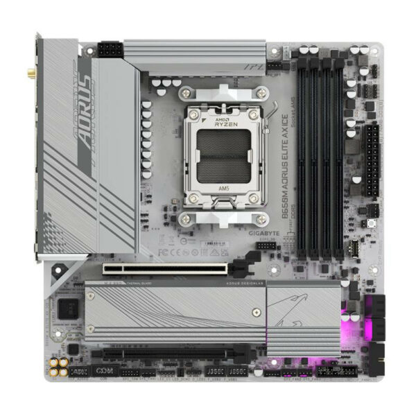 Gigabyte B650M AORUS ELITE AX ICE – Image 2