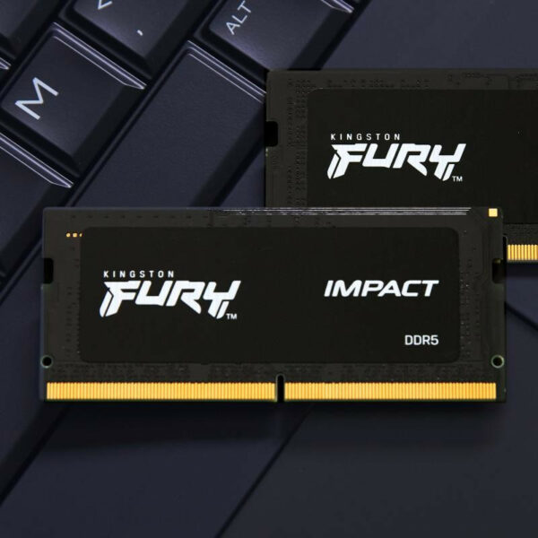 KINGSTON 16G (1x16G) D5 6000Mhz FURY Impact Black XMP – Image 3