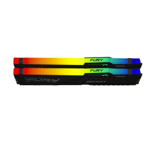 Kingston Technology FURY 16 Go 5200 MT/s DDR5 CL40 DIMM (Kits de 2) Beast RGB