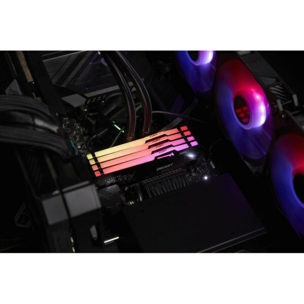 Kingston Technology FURY Beast 32 Go 5600 MT/s DDR5 CL40 DIMM (Kits de 2) RGB – Image 4