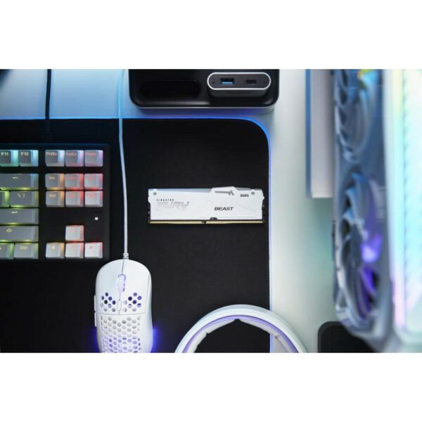 Kingston Technology FURY 32 Go 5600 MT/s DDR5 CL36 DIMM (Kits de 2) Beast White RGB EXPO – Image 9