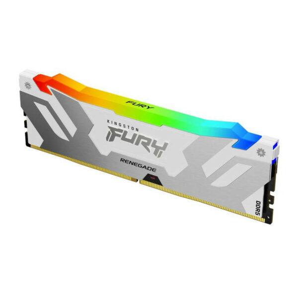 KINGSTON 32G (2x16G) D5 6400Mhz FURY Renegade RGB White*KF564C32RWAK2-32 – Image 2