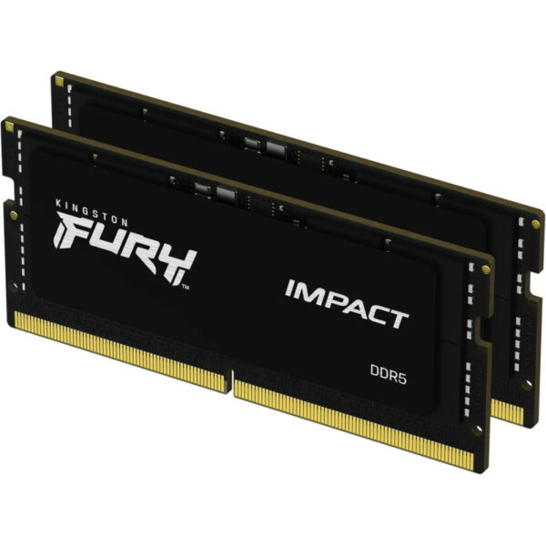 KINGSTON 64G (2x32G) D5 4800Mhz FURY Impact Black PnP – Image 2