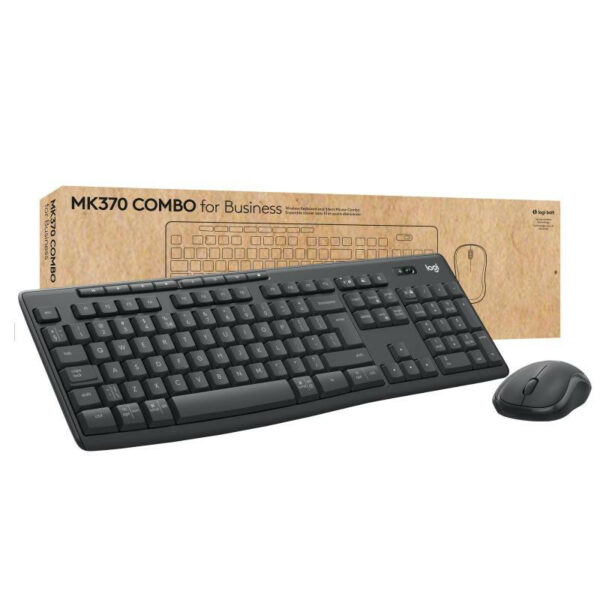 Logitech KIT MK370 For Business Noir