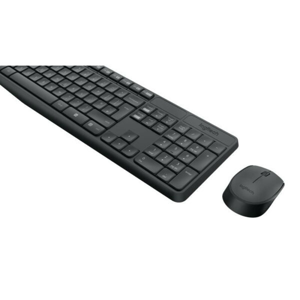 Logitech MK235 clavier Souris incluse Universel USB AZERTY Français Gris – Image 6