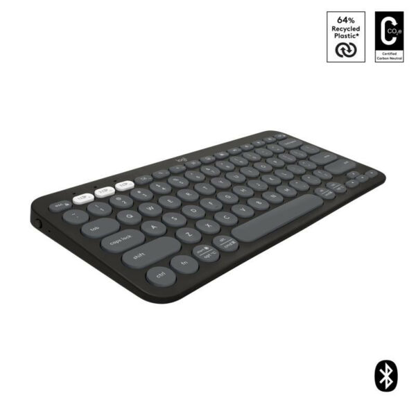Logitech Pebble Keys 2 K380s Noir – Image 2