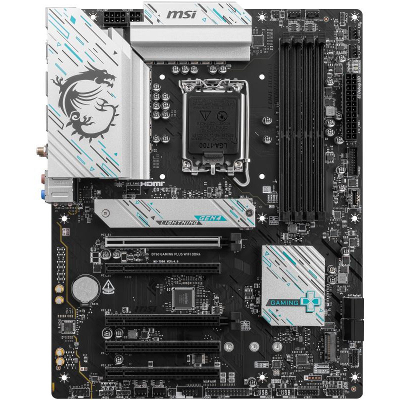 MSI B760 GAMING PLUS WIFI DDR4 carte mère