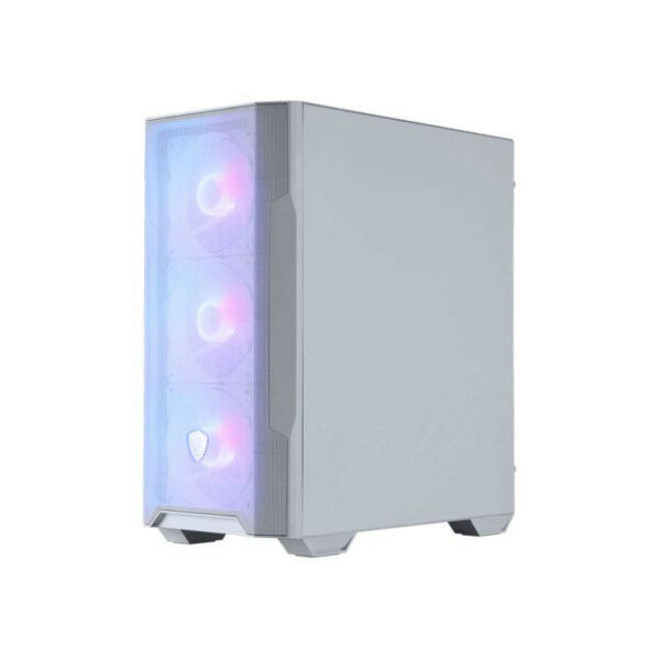 MSI MAG FORGE M100R Mid Tower Transparent, Blanc – Image 2