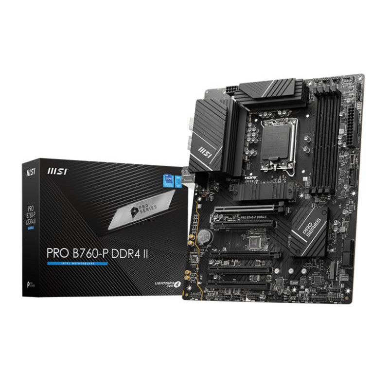 MSI PRO B760-P DDR4 II carte mère