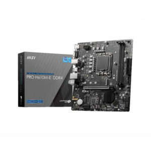 MSI PRO H610M-E DDR4 carte mère