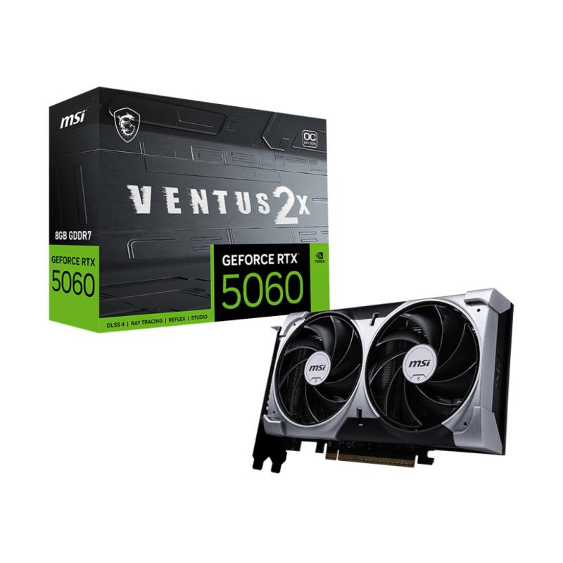 NVIDIA RTX 5060 MSI 8 Go - Comparatif