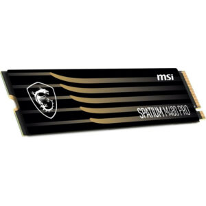 MSI SPATIUM M480 PRO PCIe 4.0 NVMe M.2 1TB 1 To PCI Express 4.0 3D NAND