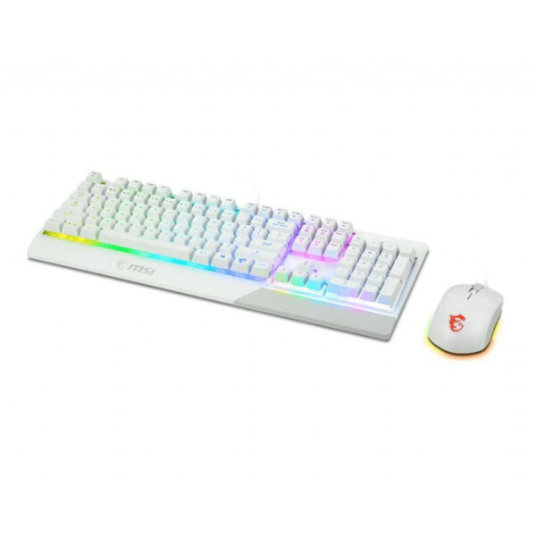 MSI Vigor GK30 combo - ensemble clavier et souris - Français - blanc – Image 2