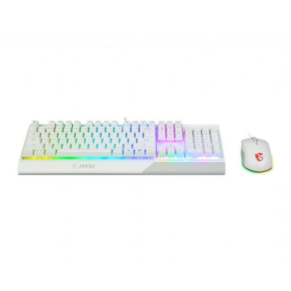 MSI Vigor GK30 combo - ensemble clavier et souris - Français - blanc – Image 3