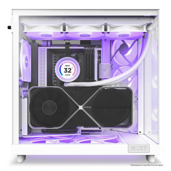 NZXT H6 Air Flow Mid Tower Blanc – Image 13