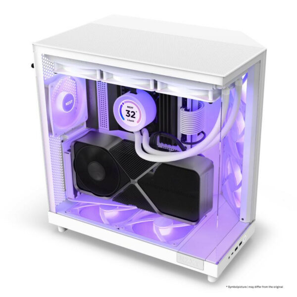 NZXT H6 Air Flow Mid Tower Blanc – Image 15