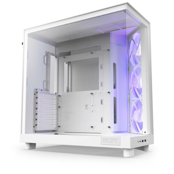 NZXT H6 Air Flow Mid Tower Blanc – Image 17