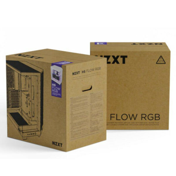 NZXT H6 Air Flow Mid Tower Blanc – Image 18