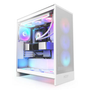 NZXT H7 Flow RGB Mid Tower Blanc