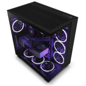 NZXT H9 All Black Mid Tower Noir