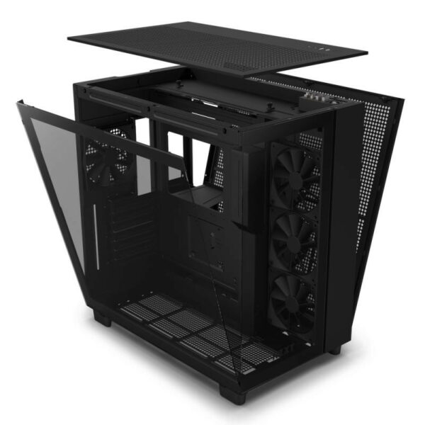 NZXT H9 All Black Mid Tower Noir – Image 5