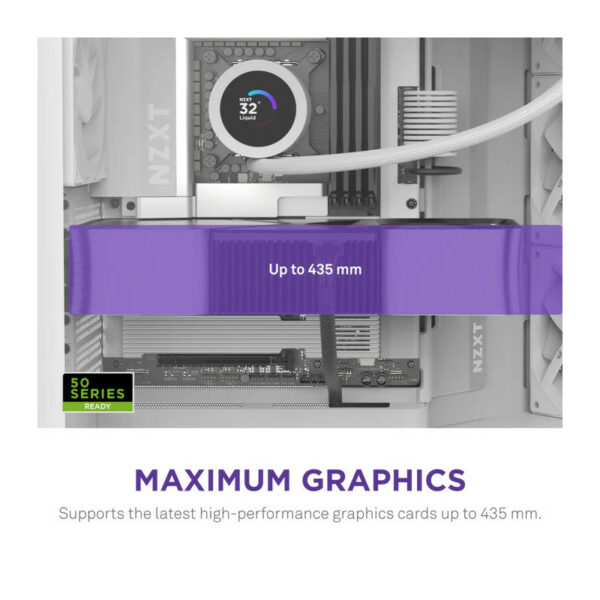 NZXT H9 Flow White – Image 5