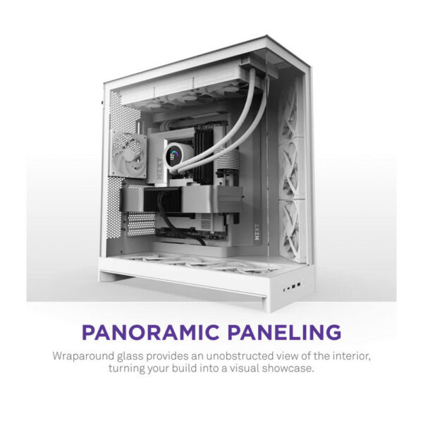 NZXT H9 Flow White – Image 7