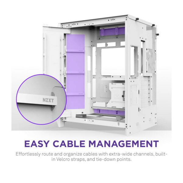 NZXT H9 Flow White – Image 9